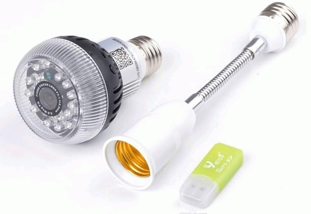 Camera ngụy trang bóng đèn